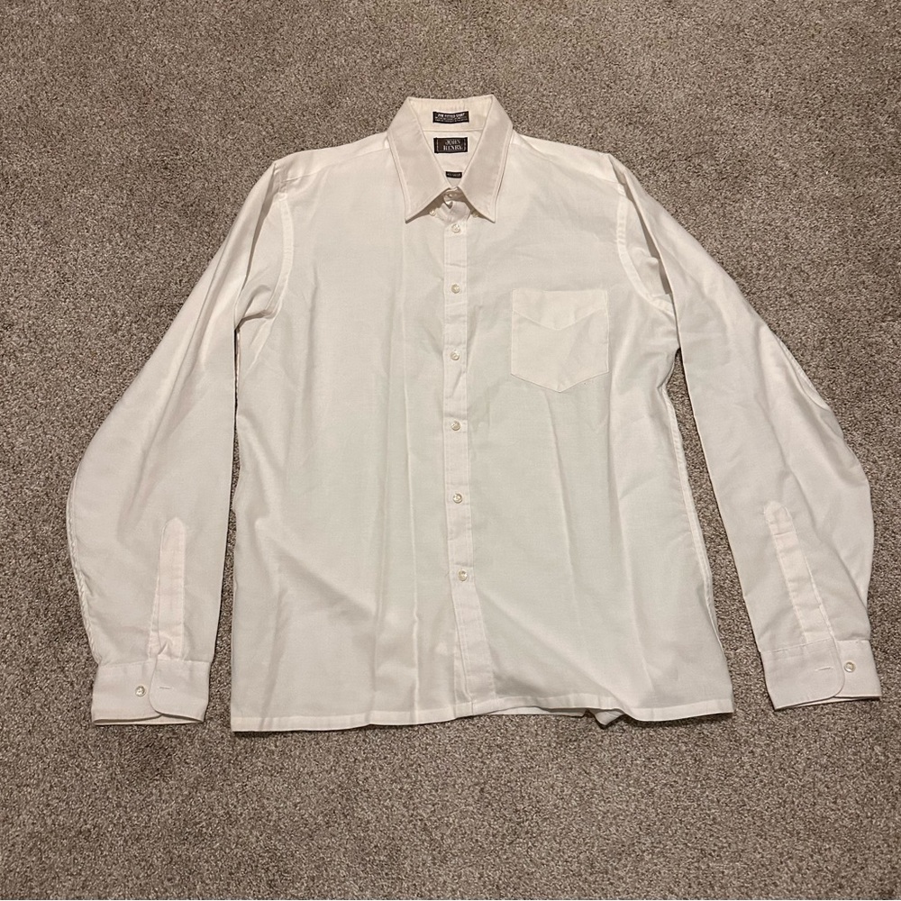 Men's White Dress Shirt